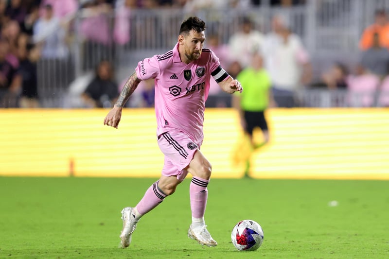 Often referred to as the best ever, Messi is only third on the list of highest paid players with a reported yearly salary of $240,000,000 in the MLS.