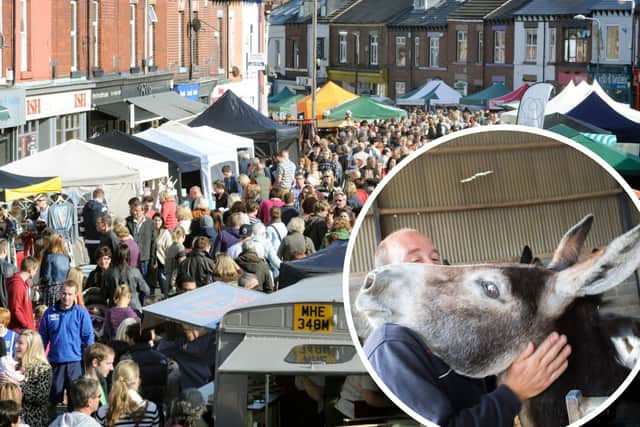 An announcement that donkey rides will be on offer at Sharrow Vale Market has been met with backlash - but the donkeys' owner says he has been doing this for 26 years.