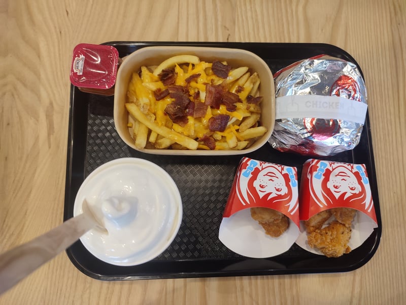 Good food left us happy and full - the fries really are next level