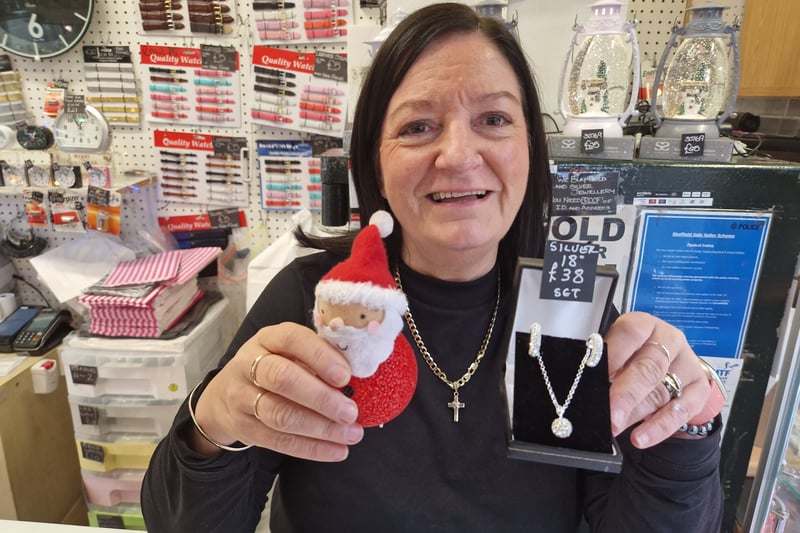 Bev, from K&G Jewellers, recommended the Silver Christmas set, £38. Picture: David Kessen, National World
