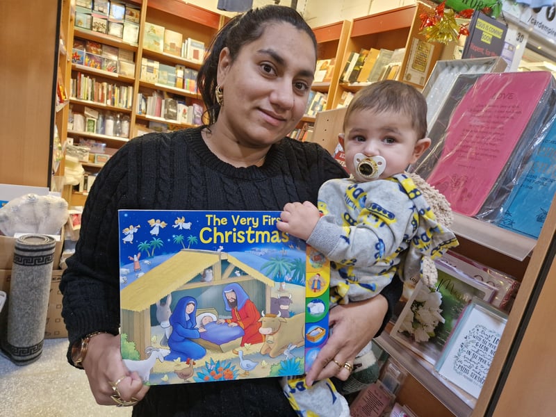Staff at the Grace Christian Resource Centre suggested the children's book The Very First Christmas, £5.99. Picture: David Kessen, National World
