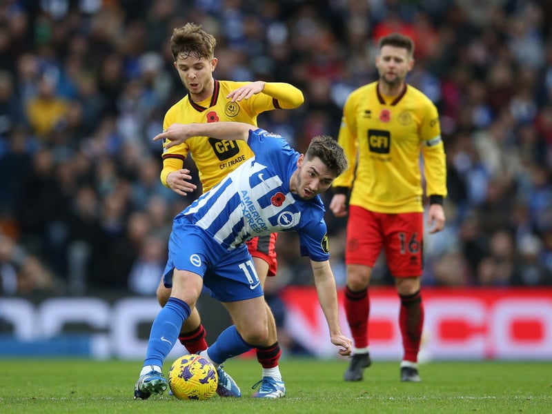 The Scotland international is maturing into a wonderfully accomplished midfield dictator, and his presence is increasingly important to Brighton in the centre of the park.
