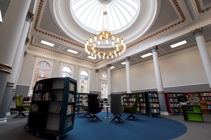 Woodside Library is a stunning building that was also opened in 1905 after being one of the seven libraries designed by architect J R Rhind for Glasgow Corporation. The library has recently undergone major development with the space having been transformed. 