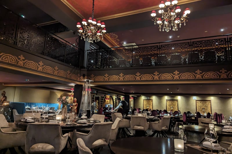 Opulent and luxurious - Varanasi - which was visited by actor and musician Johnny Depp - comes sixth on my list. It's pricey for the pocket but is an amazing experience. It left me surprised at how big it is - with multiple floors, water features, and great service. 