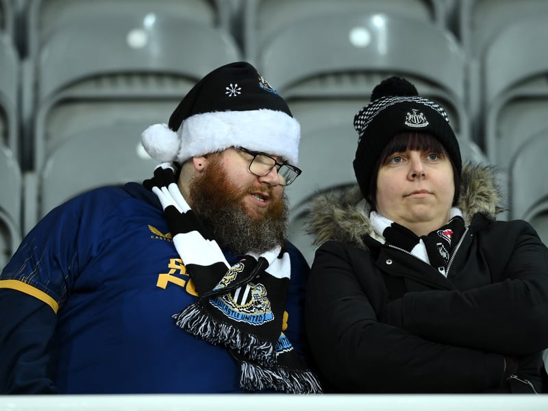 Newcastle United fans hoping for a ho-ho-home win against Bournemouth