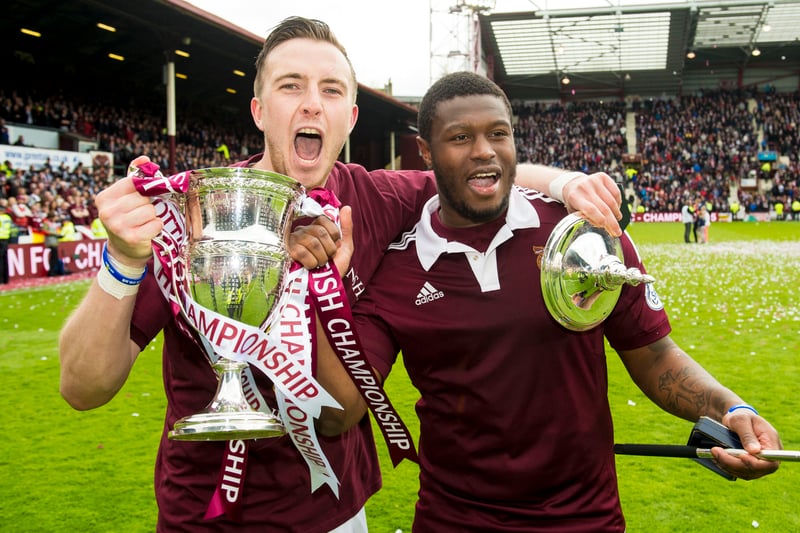 Genero Zeefuik ended as the season's top scorer for Hearts. The Jambos achieved promotion back to the top tier league at the first attempt. 