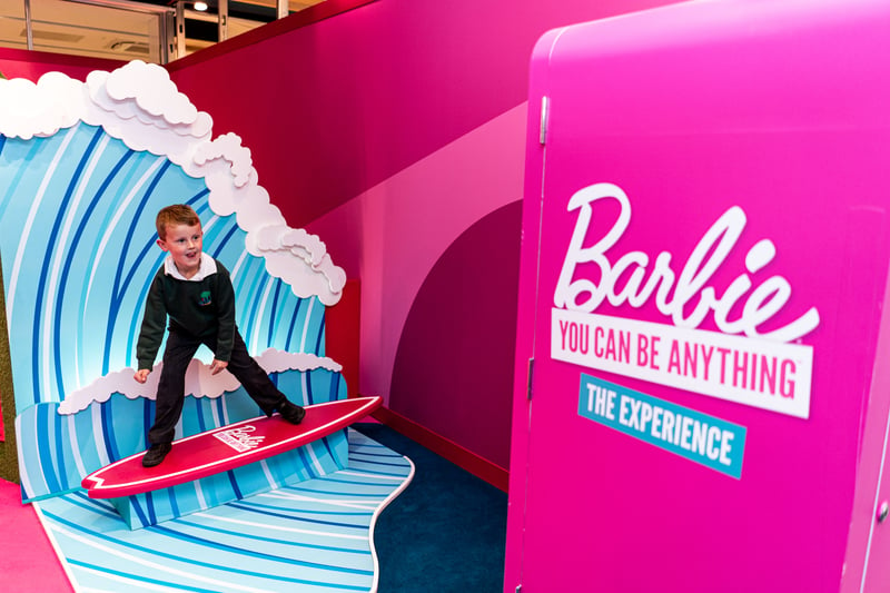 Global toy brand Mattel chose Meadowhall for its first UK venue to host the Barbie ‘You Can Be Anything’ experience.
Opened in September, it gives youngsters and their families a chance to try out different careers in interactive zones, hosted by performers who 'immerse' visitors in some of the careers Barbie has on her long CV.