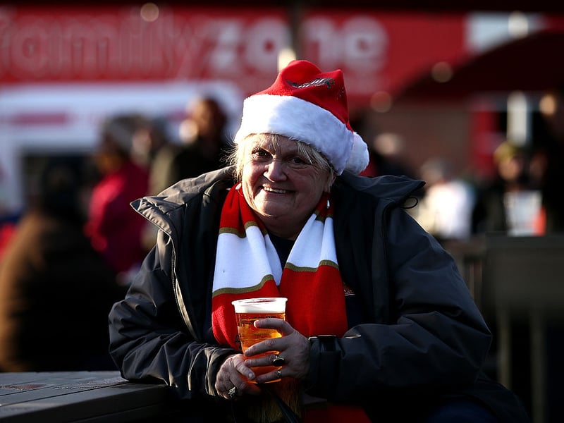 A Sunderland fan raises a glass to the lads. Tony Mowbray left the club earlier this month after a dip in form that led to two defeats in and a draw in his final three matches on Wearside.