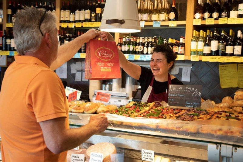 Celino’s in Partick also made the list, the Italian deli has a huge legacy in Glasgow - pizza being just one of many astounding Italian dishes they offer.