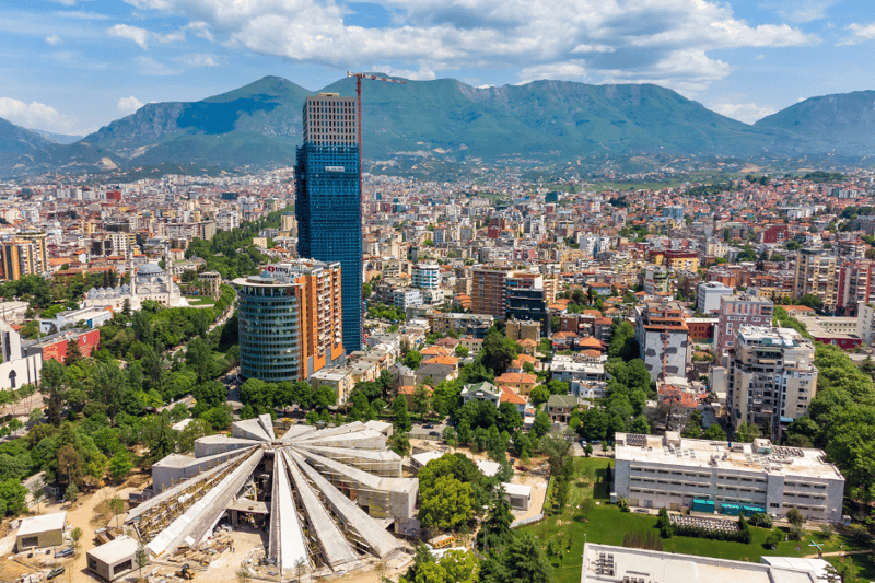 One of the most colourful cities in Europe, Tirana has an abundance of history. Prices start from between £15-£23 one way via RyanAir for flights departing in December-March.