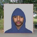 Officers investigating a report of outraging public decency in a Sheffield park have released this e-fit image of a man they would like to identify