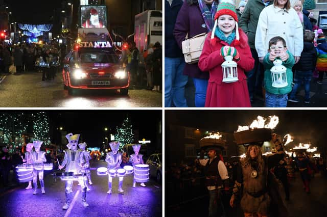 Festive parades are taking place around the region.