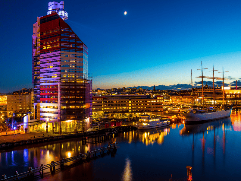 The stunning seaside town in Sweden is one of Europe's hidden gems. While many flock to Stockholm, Gothenburg is well worth a visit for a relaxing week. Prices start from just £17 one way on RyanAir between December and February.