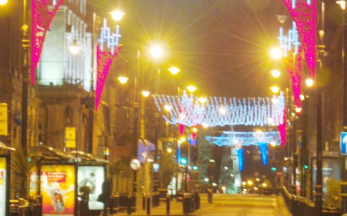 How Fawcett Street looked at Christmas in 2007.