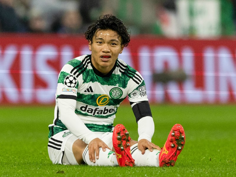 OUT - The midfield utility man hasn't been seen since limping off against with a hamstring issue early on in the 2-2 draw with Atletico Madrid at Parkhead. Could be back by the end of the year.