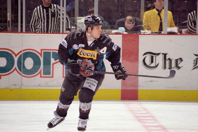 Ken Priestlay was once voted by Sheffield Steelers fans as their top player of all time