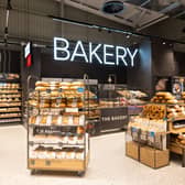 The in-store bakery at the new M&S Foodhall at Peel’s Barnsley Retail Park on Harborough Hill Road, Barnsley S71 1JE