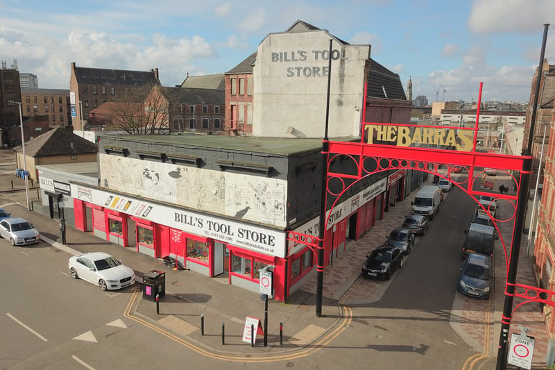The Barras is a throwback in time to a Glasgow of old where you can always expect a warm welcome as you browse through the various stalls. 