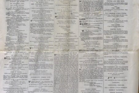 The very first edition of the Echo from 1873.