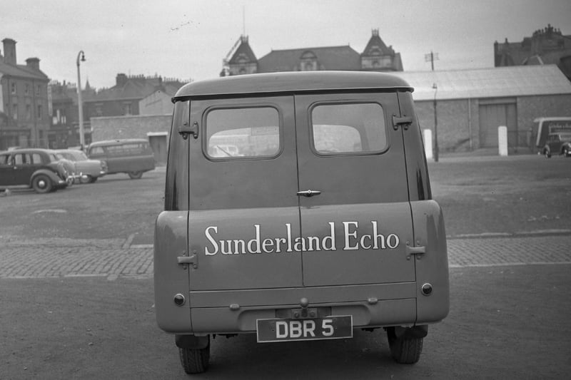 Ready to deliver to the people of Sunderland in 1954.