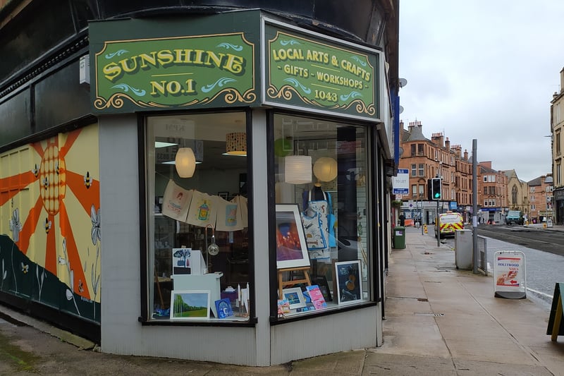 Sunshine No.1 on Cathcart Road specialise in contemporary Scottish gifts for modern living. They stock everything from candles and bags to jewellery meaning you'll find something that will suit your loved one. 