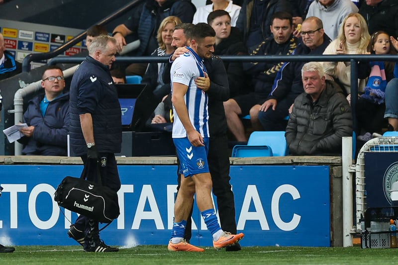 OUT - Magennis tore his hamstring at the end of September and was set to be out for at least 12 weeks. 