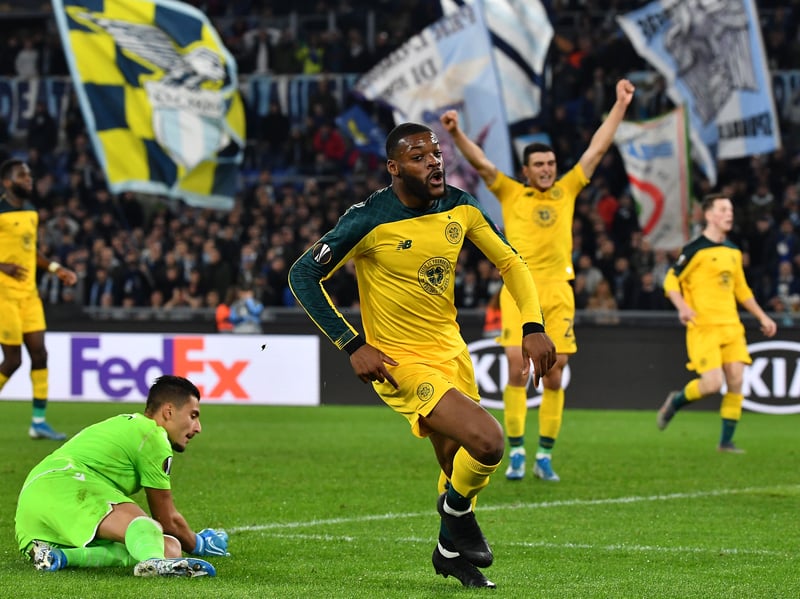 French midfielder Olivier Ntcham sent Celtic's jubilant fans away into the Roman night delirious after dinking the ball over goalkeeper Thomas Strakosha in the 95th minute.