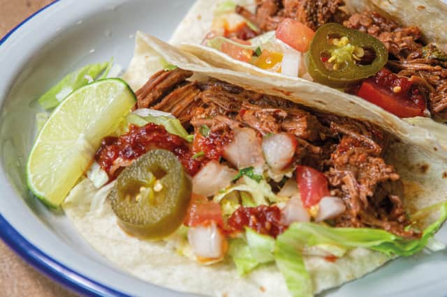 Sheffield's Street Food Chef's recipe of Chipotle and Hendos Pulled Beef Brisket using Henderson's Relish. The recipe for this is available in Hendo's vs The World.