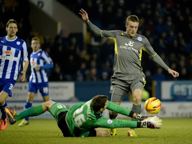 Jamie Vardy has had mixed fortunes against Sheffield Wednesday in the past.