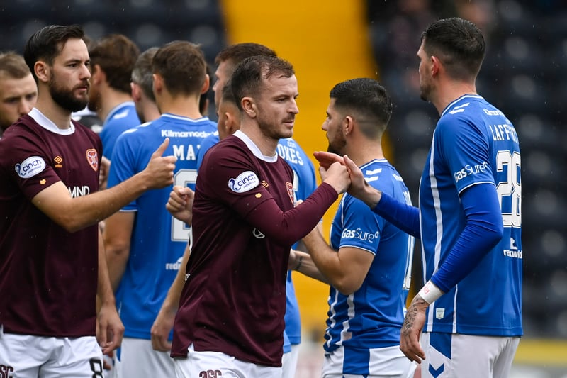 Hearts 0-1 Kilmarnock: Stuart Findlay scored in the 86th minute to break the hearts of the Jambos. 