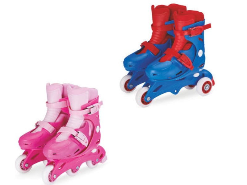 A fantastic gift idea for kids who love to be active, Aldi are selling 2 in 1 roller skates, in both pink and blue. Priced at £19.99 each, the skates can be adjusted to be either inline or tri-skates. They come in children’s sizes 9-12.