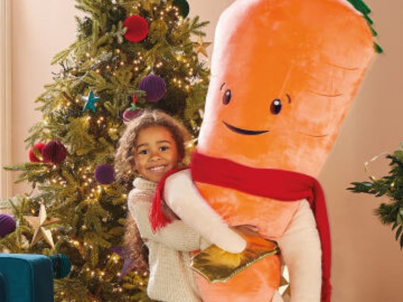 Aldi’s much-loved mascot Kevin the Carrot, is back once again with a brand-new Christmas theme. Previous years have seen Kevin the Carrot and his fellow vegetable friends taking inspiration from popular movies such as The Greatest Showman. This year is no different, as Kevin and friends are dressed up like characters from Charlie and the Chocolate Factory - with many toys available to buy. A jumbo Kevin the Carrot, can be purchased for £19.99.