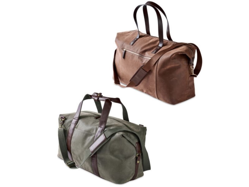 Perfect for a short trip away, Aldi are offering two weekend bags to choose from in brown and olive. The bags are reasonably sized, with adjustable straps with a luxury design. Each bag is priced at £16.99 each.