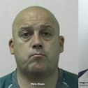 Chris Dixon (L) and Elliot Hopewell (R) have been jailed for more than 37 years between them