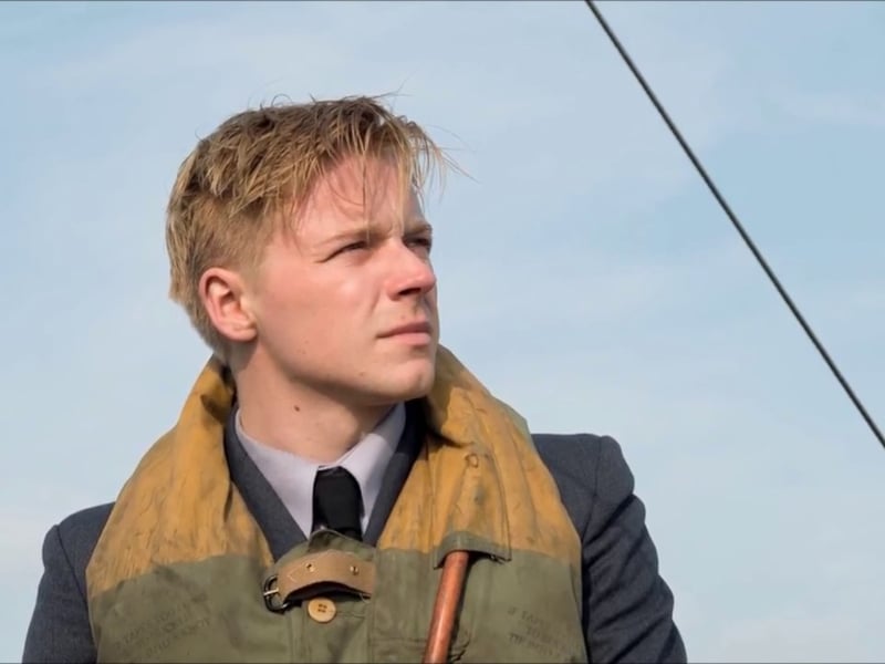 2017 also arguably Lowden's most high profile film to date, playing RAF officer Collins flying alongside Tom Hardy in Christopher Nolan's blockbuster historic drama Dunkirk.