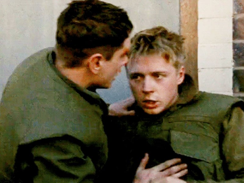 The first time most cinema-goers saw Lowden was in '71. He played opposite Jack O'Connell in the tense story of a young British soldier who is accidentally abandoned by his unit following a riot on the deadly streets of 1970s Belfast.