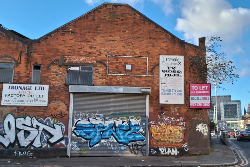Another derelict warehouse here which is currently being advertised to let by Siddall Jones.