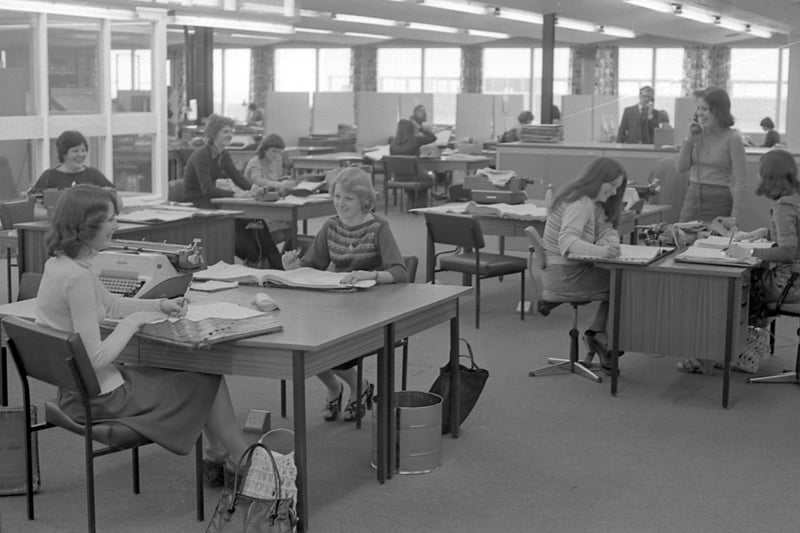 Catching up with the staff as they settle into the new Pennywell offices in April 1976.