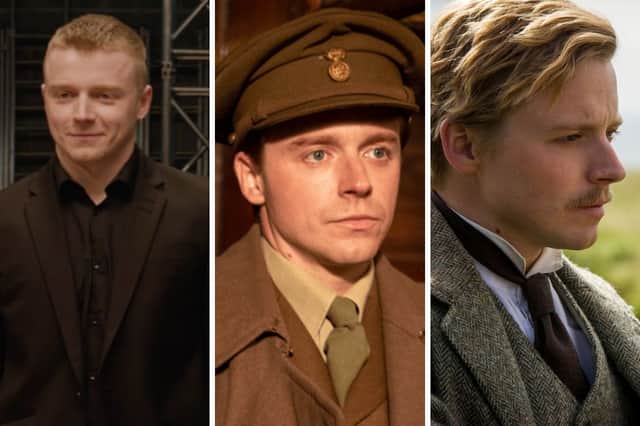 The many faces of Jack Lowden.