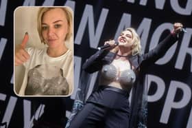 Self Esteem - real name Rebecca Lucy Taylor - has teamed up with Meadowhall to launch a limited-edition T-shirt recreating her Glastonbury getup to raise vital funds for breast cancer charity, Breast Cancer Now