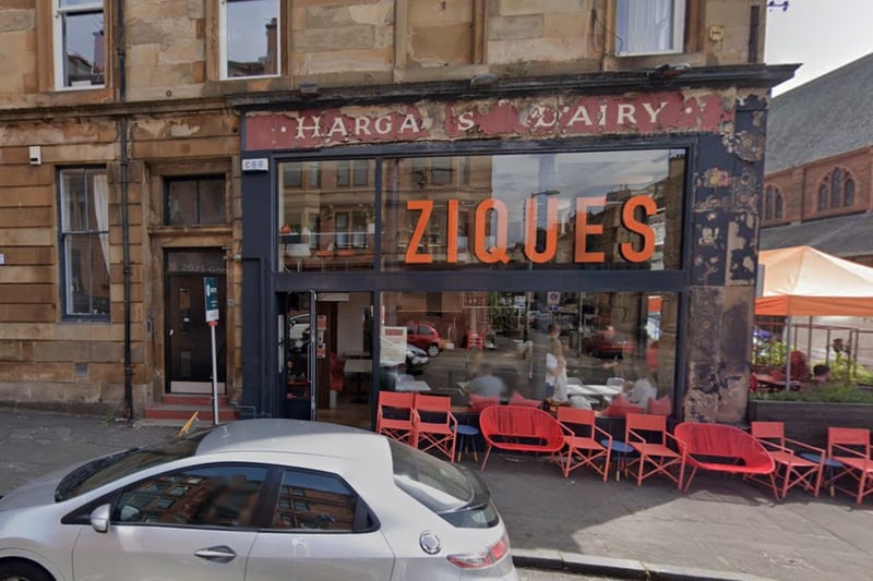 Ziques is an established bar and restaurant on Hyndland Street in Glasgow's bustling West End that currently has an annual net profit of around £100,000. The current owners are asking for £595,000 for the freehold or £150,000 for the leasehold.