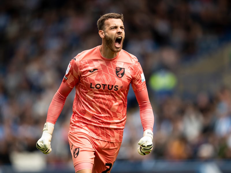 27yo - Scotland's current first-choice keeper continues to grow in size and stature. He remains under contract until the summer of 2025 at Carrow Road but could the potential lure of playing for the Scottish champions and European football see him exit the Canaries before then?