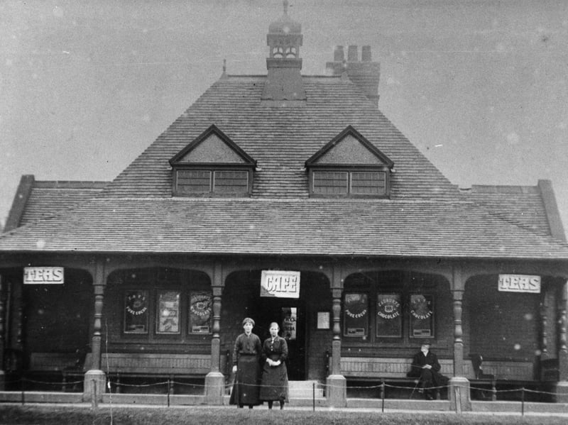 Endcliffe Park cafe, which used to be at the entrance to the park