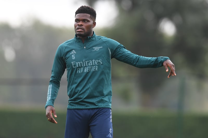 Thomas Partey is expected to be back at the end of the month. 