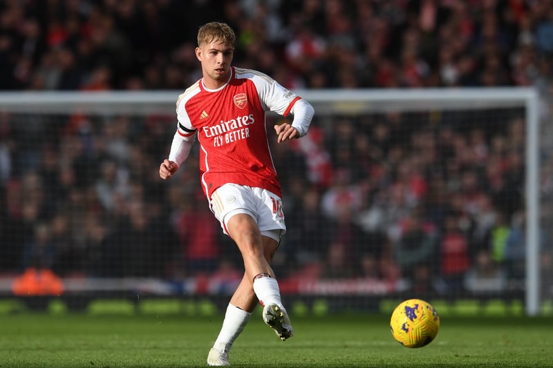 Emile Smith Rowe is still unavailable - but should be fit to play before the end of 2023. 
