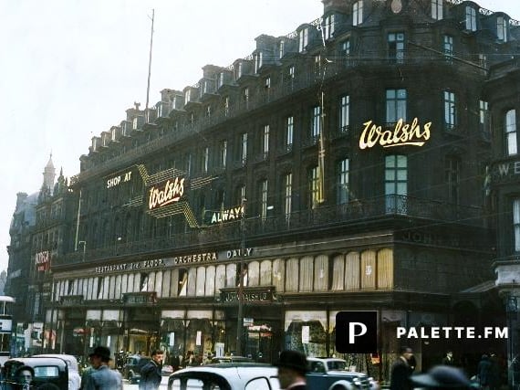 Walsh's Department Store, Sheffield 1950