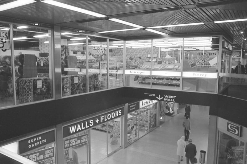 A view from the top floor in 1979.