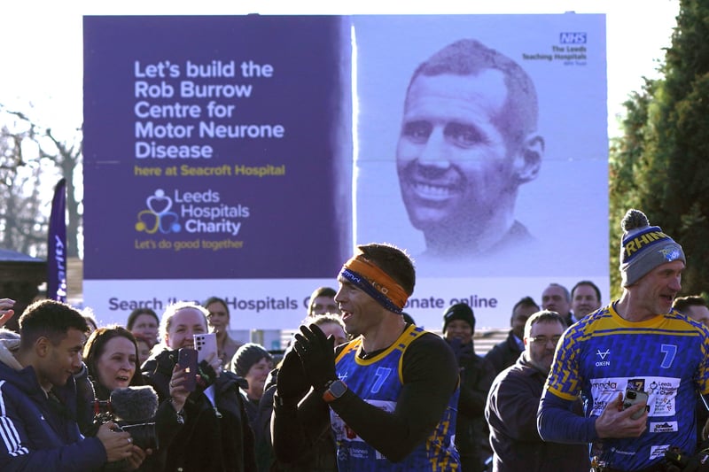 The former Leeds Rhinos captain is set to complete another seven ultra-marathons in as many days to raise awareness and money in support of those impacted by Motor Neurone Disease.