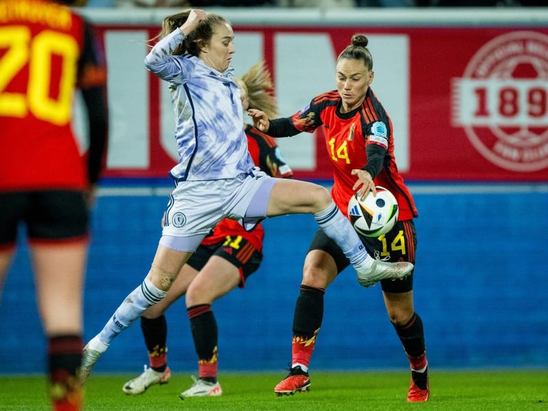 On the opposite flank, Brown is the other ideal choice at wing back and should beat off competition from Rachel McLauchlan to start at Hampden.