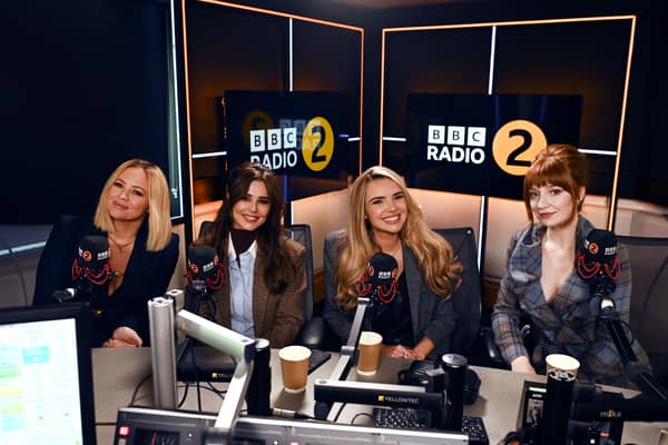 Girls Aloud members Kimberley Walsh, Cheryl, Nadine Coyle, and Nicola Roberts announced their 2024 arena tour, in memory of their late bandmate Sarah Harding, on Zoe Ball's Radio 2 Breakfast Show. They will be appearing at Utilita Arena Sheffield on Tuesday, May 28, 2024